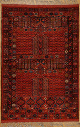 Turkmen style carpets