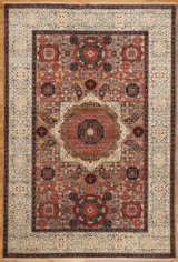 Transitional Modern colors design mamaluk carpet 6'x8'10" 