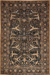 Dark Background Traditional style carpet 6'x9'2'