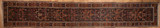 3' x 21' Antique Handwoven Persian Kurdish Runner