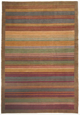 Modern Multi color Modern design rug 6' x 9' 