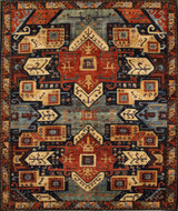 Tribal Rugs Kazak design Afghan Rug 8'2 x 9'7 