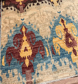 Ikat design rug 8' x 9'6