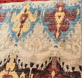Ikat design rug 8' x 9'6