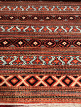 Handmade Afghan rug 7'10" x 9'8"