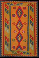 Kilim Rugs Persian Qashqi Kilim 3'3 X 4'10 