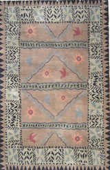 Tibet Hand Knotted South West design carpet 4' x 6' 