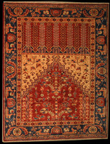 Prayer Rugs Prayer Rug design Afghan rug 4'9 X 6' 