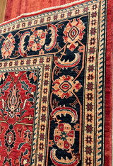 overall design woven rug 8'2" x 9' 10"