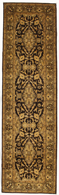 Traditional Pakistani Chobi rug 3' x 10'8 