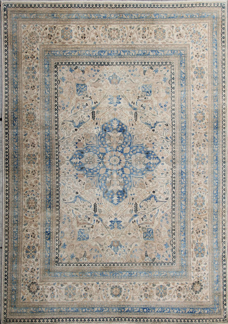 Transitional Light color Rug 8'2 x 10'7 