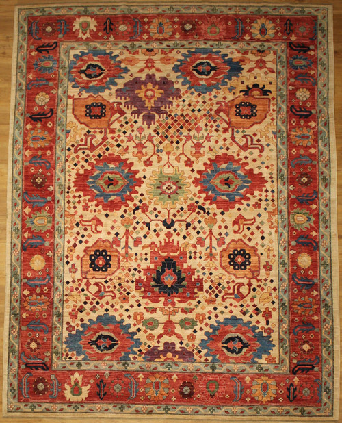 Traditional Mahal design rug 8' x 10'4 