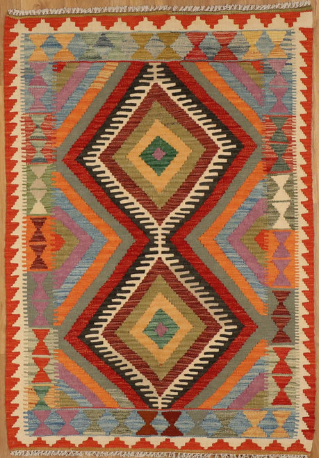 Tribal Rugs Maimana Kilim 3'5 X 4'11 