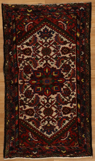 Ventage Hand Knotted Dargazien style rug 2'4 x 4'2