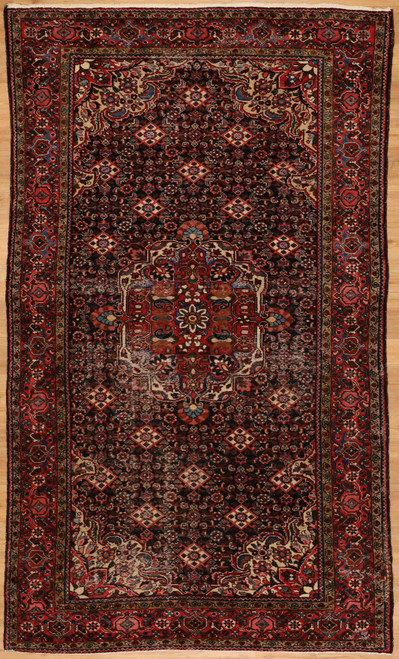 Ventage Hand Knotted Bakhtiari style rug 5' x 8'9