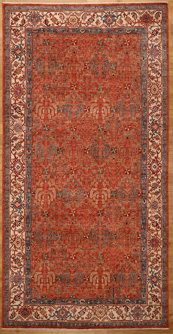 Extra Wide Hand-knotted Runner 6'x11'10".