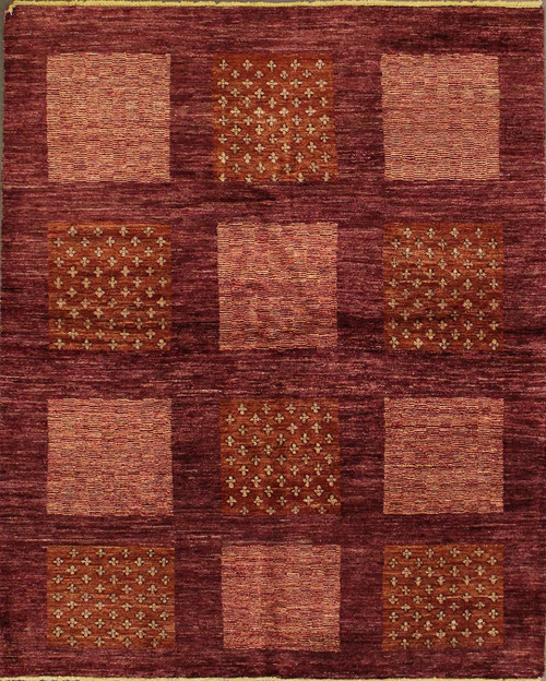 Modern Gabbeh Style carpet 5'2 x 6'6 