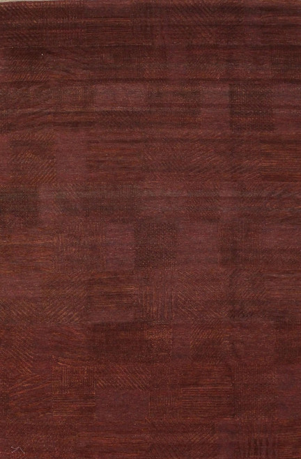  Modern design burgundy rug 6' X 8'10" 