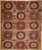 Traditional Repeated Medallion design rug 8'3 X 9'9 