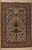  Isfahan-style hand-knotted rug 3'8"x5'6" 