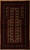 Tribal Rugs Afghan Baluch rug 2'9 X4'7 