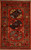 Tribal Rugs Red Turkmen design Afghan rug 3'2x4'10 