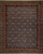 Tribal Rugs Light blue Tribal design room size rug 8'2 X 10' 