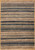 Contemporary Rugs Cream and clue modern design rug 4'8"x6'9" 