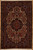 Antique Hand Knotted Lilihan rug 4'3x7'8