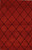 Modern Dark red background Tibetan Rug 4 'x 6'3 
