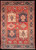 Tribal Rugs Afghan Tribal design rug 4' x 5'10 