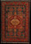 Tribal Rugs Hand woven Caucasian Kazak design rug 4' X 5'10 