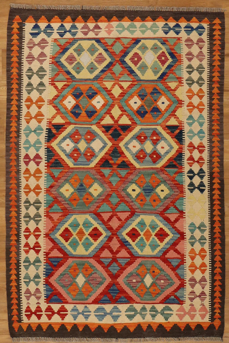 Afghan Maymana Kilim 3'5 X 5'1