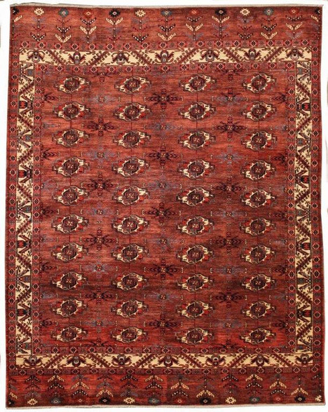 Turkmen design rug 8' x 10'