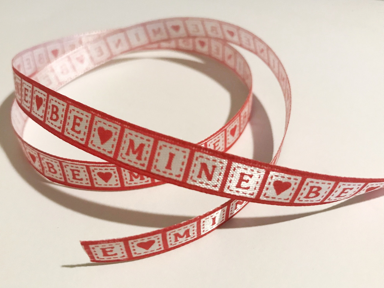 Be Mine Ribbon (10mm x 3m) - Scrapalicious Delight