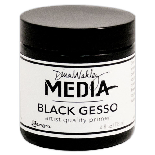 Black Gesso (118ml)│Dina Wakley MEdia