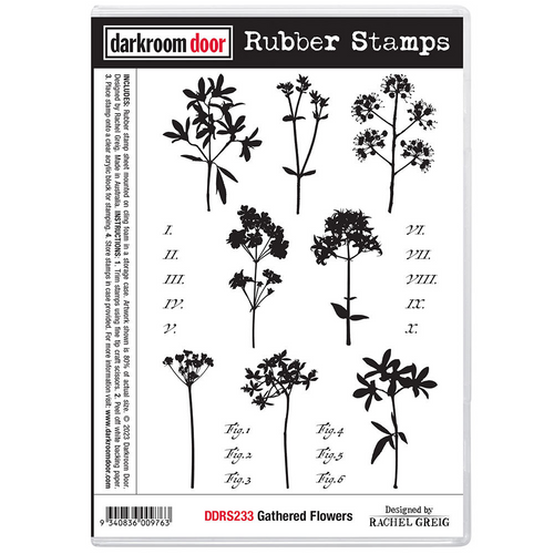 Rubber Stamp Set │ Gathered Flowers