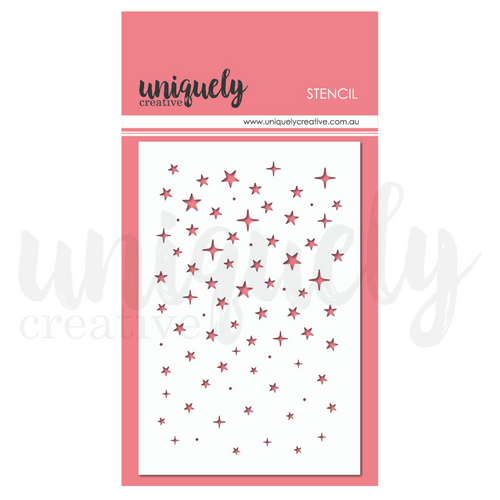 Twinkly Stars Stencil