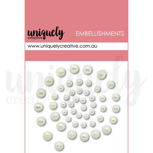Adhesive Flatback Pearls
