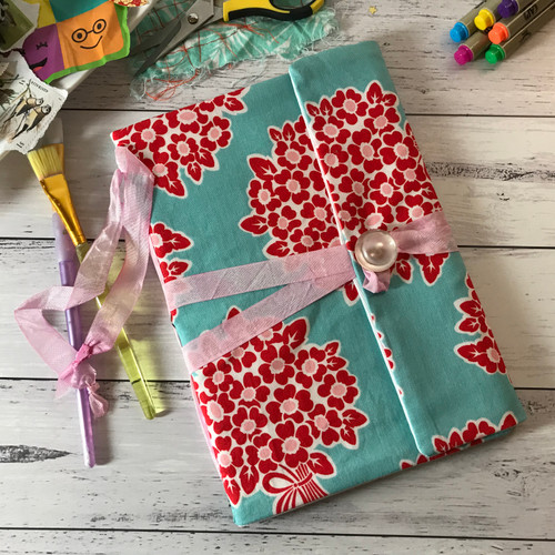 Fabric Art Journal│Flower Bouquet