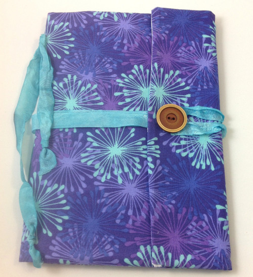 Fabric Art Journal: Make A Wish front view inside view