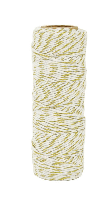 Kaisercraft- Lucky Dip Metallic Hemp Cord│ Gold 