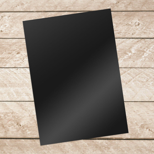 Couture Creations A4 Adhesive Vinyl  │ BLACK 10 (pc)