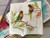 Paper Collage Napkins │Rosellas Perching