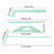 Bookbinding Ruler Tool Set