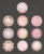 Decorative Lace Paper Doilies│ Pink Muse (20 pcs)