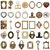 PET Decorative Stickers │ Vintage Hardware Charm Ephemera