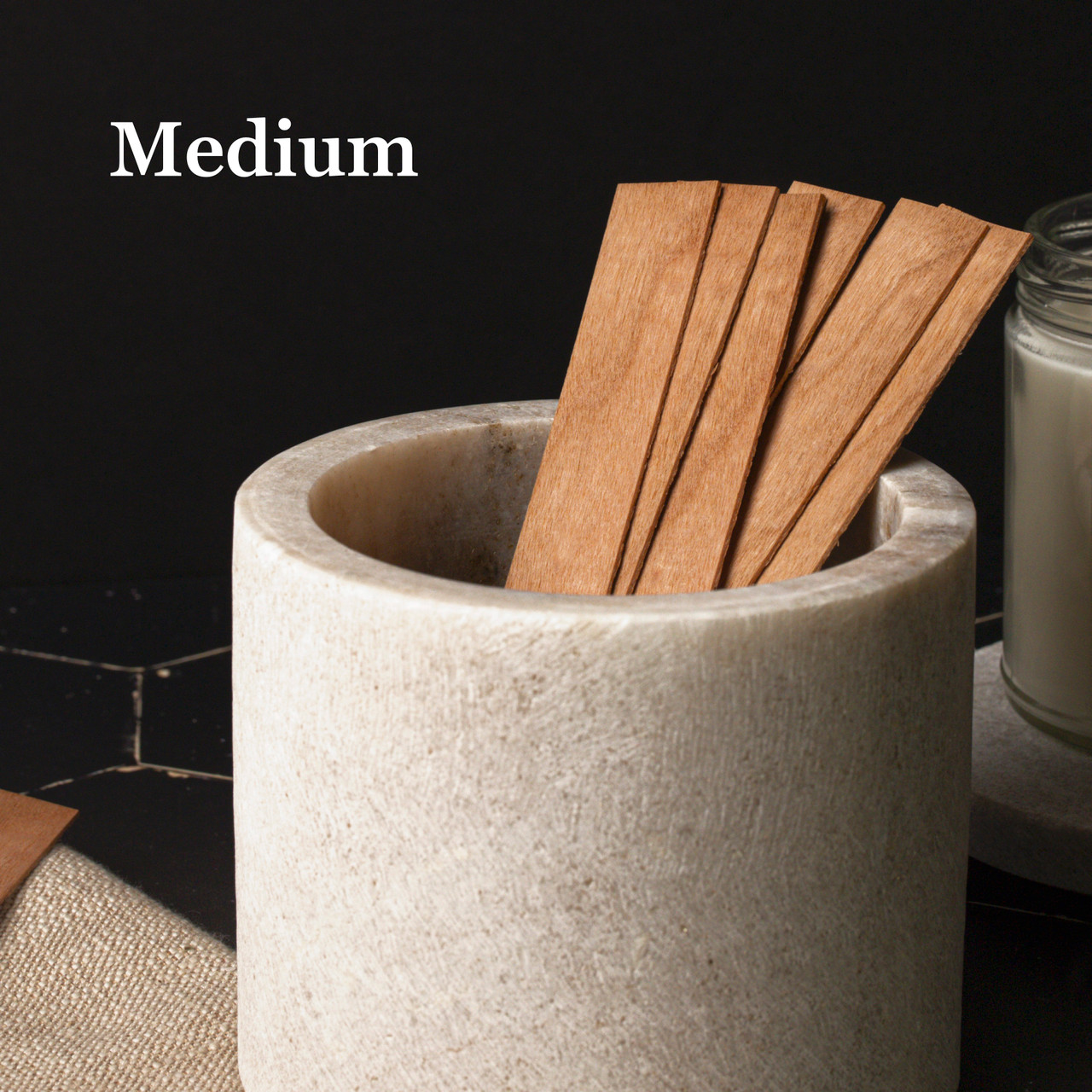 Wooden Candle Wicks Wood Wicks The Flaming Candle