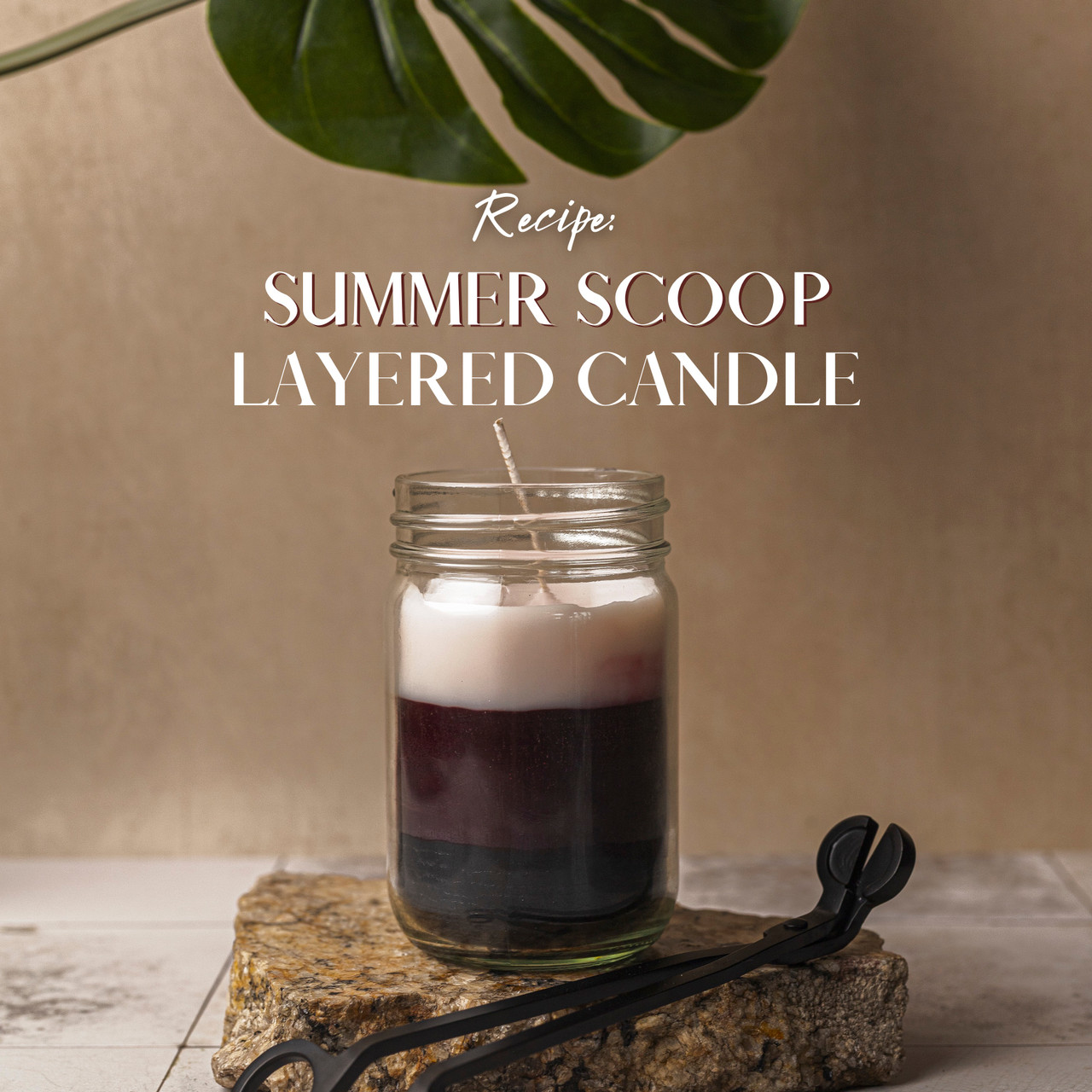 Summer Scoop Layered Candle Recipe The Flaming Candle Company