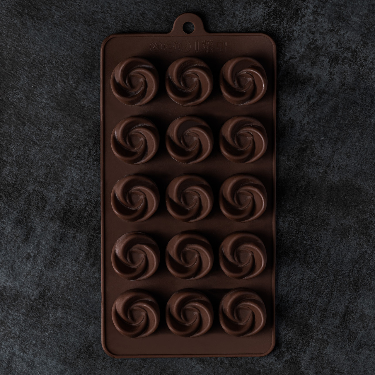 ROSE Texture Chocolate Bar Silicione Mold